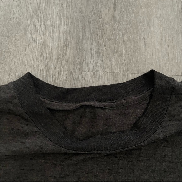 RARE Vintage 1985 Iron Maiden Live After Death Band Tour Shirt Distressed medium - Picture 9 of 9